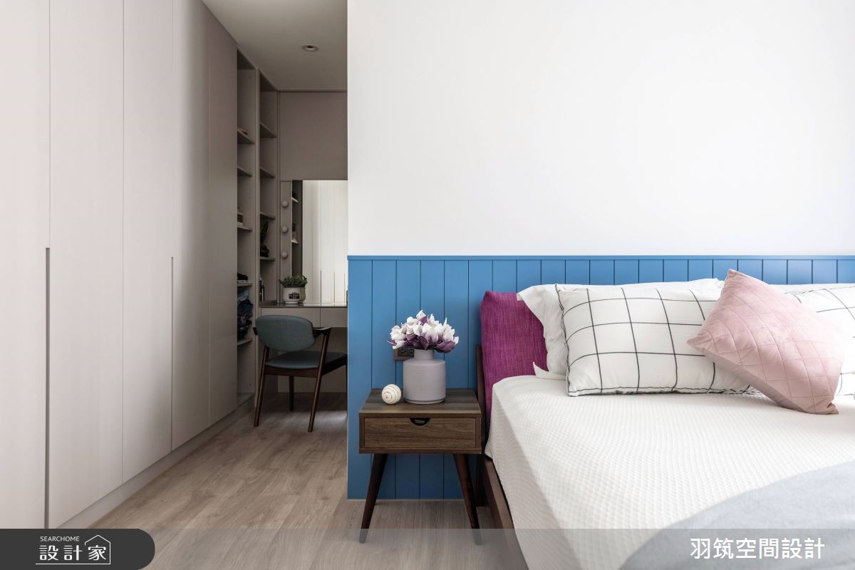43坪新成屋(5年以下)＿混搭風臥室案例圖片＿羽筑空間設計＿羽筑_13長虹天際之20