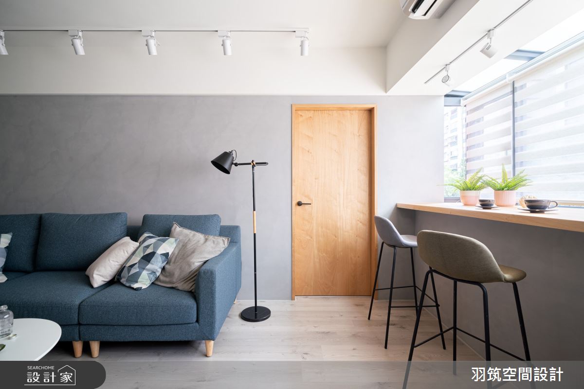 32坪中古屋(5~15年)＿北歐風客廳案例圖片＿羽筑空間設計＿羽筑_14好機會之15
