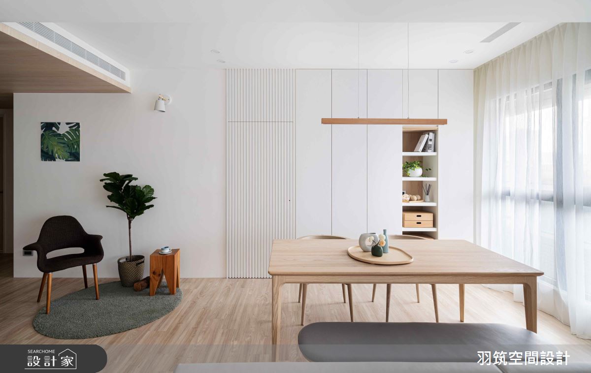 31坪新成屋(5年以下)＿日式無印風餐廳案例圖片＿羽筑空間設計＿羽筑_16冠德天御之13