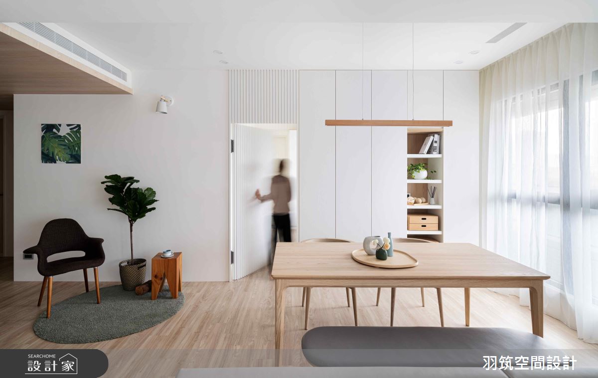 31坪新成屋(5年以下)＿日式無印風餐廳案例圖片＿羽筑空間設計＿羽筑_16冠德天御之14