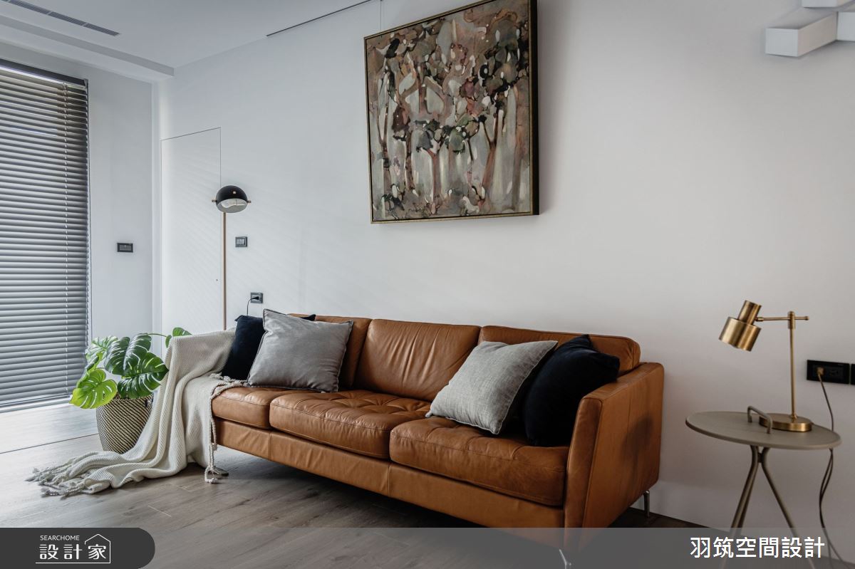 25坪新成屋(5年以下)＿現代風客廳案例圖片＿羽筑空間設計＿羽筑_17瑞御首席之9