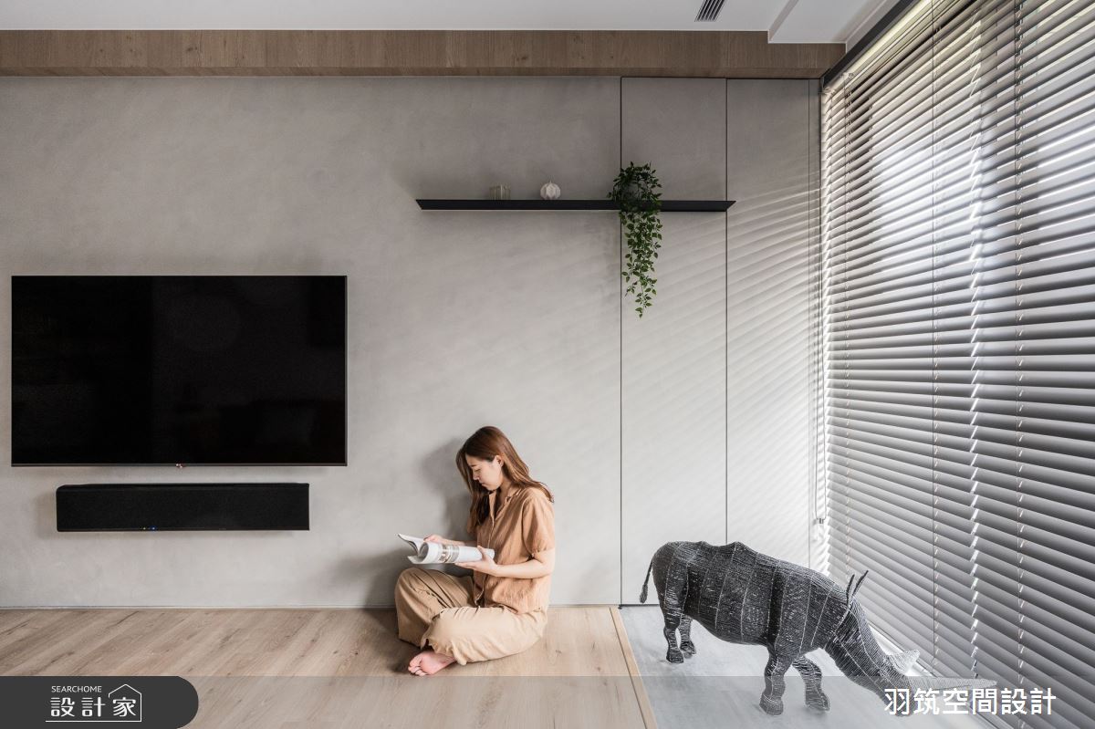 25坪新成屋(5年以下)＿現代風客廳案例圖片＿羽筑空間設計＿羽筑_17瑞御首席之10