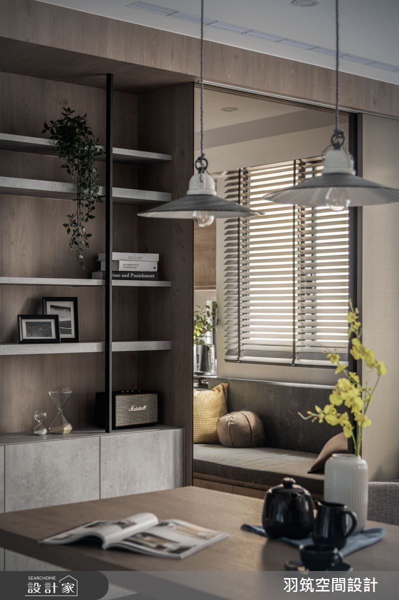 25坪新成屋(5年以下)＿現代風餐廳臥榻案例圖片＿羽筑空間設計＿羽筑_17瑞御首席之13