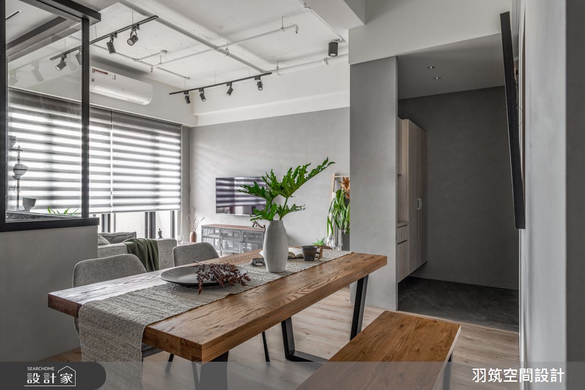 25坪新成屋(5年以下)＿工業風餐廳案例圖片＿羽筑空間設計＿羽筑_18竹風最美之15