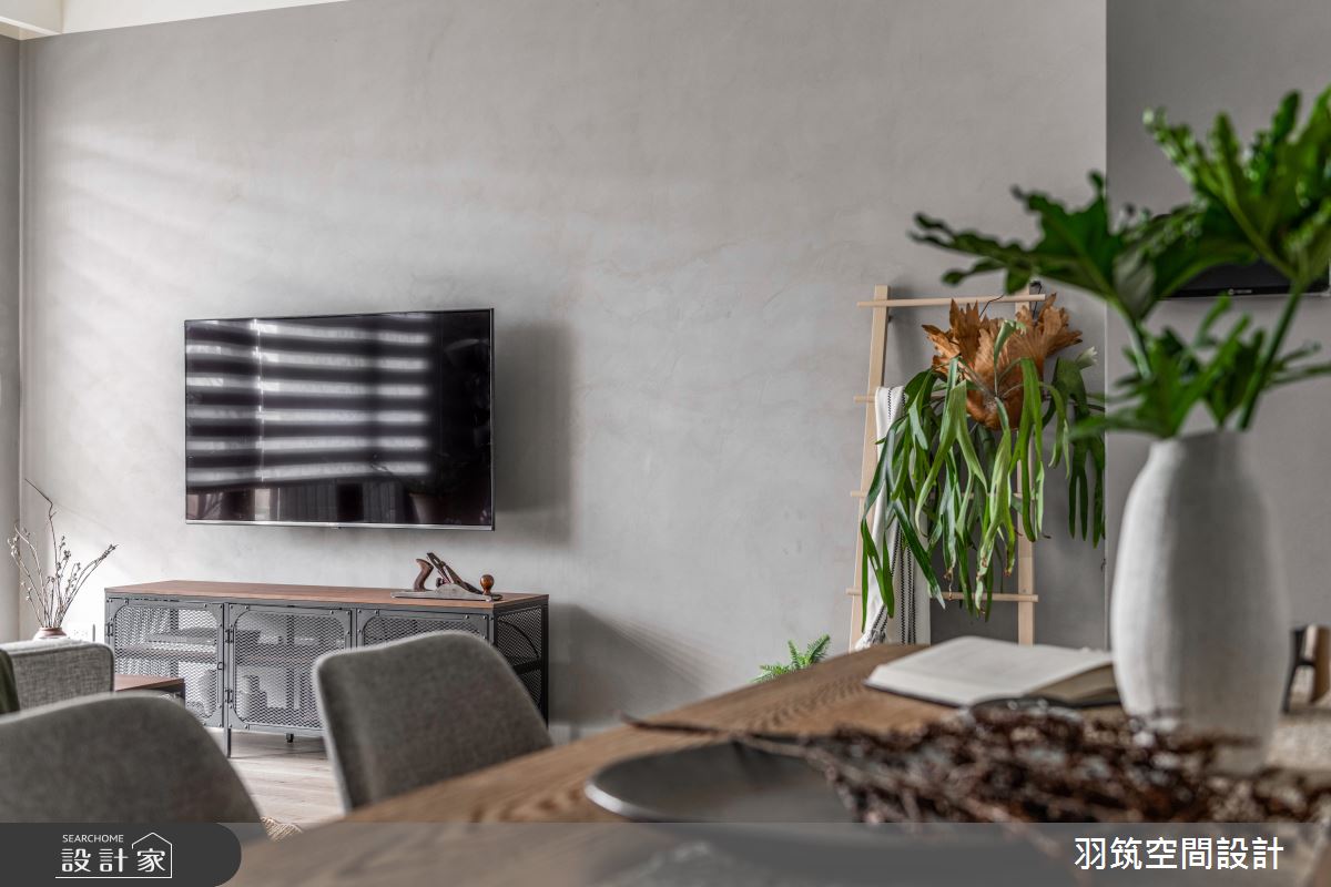 25坪新成屋(5年以下)＿工業風客廳餐廳案例圖片＿羽筑空間設計＿羽筑_18竹風最美之17