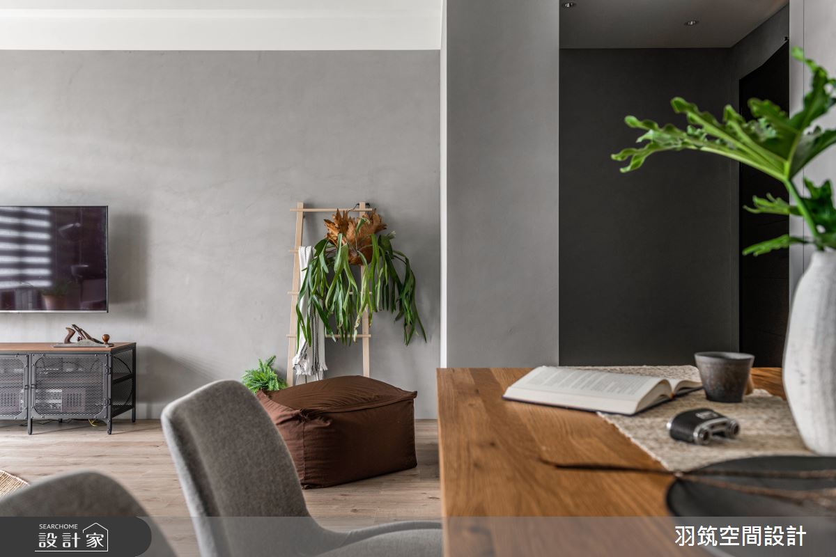 25坪新成屋(5年以下)＿工業風客廳餐廳案例圖片＿羽筑空間設計＿羽筑_18竹風最美之18