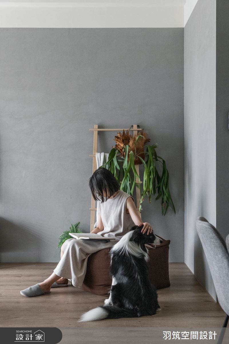 25坪新成屋(5年以下)＿工業風客廳案例圖片＿羽筑空間設計＿羽筑_18竹風最美之23