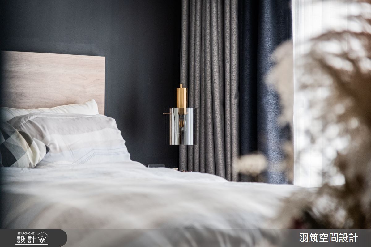29坪新成屋(5年以下)＿工業風臥室案例圖片＿羽筑空間設計＿羽筑_1911號公園之18
