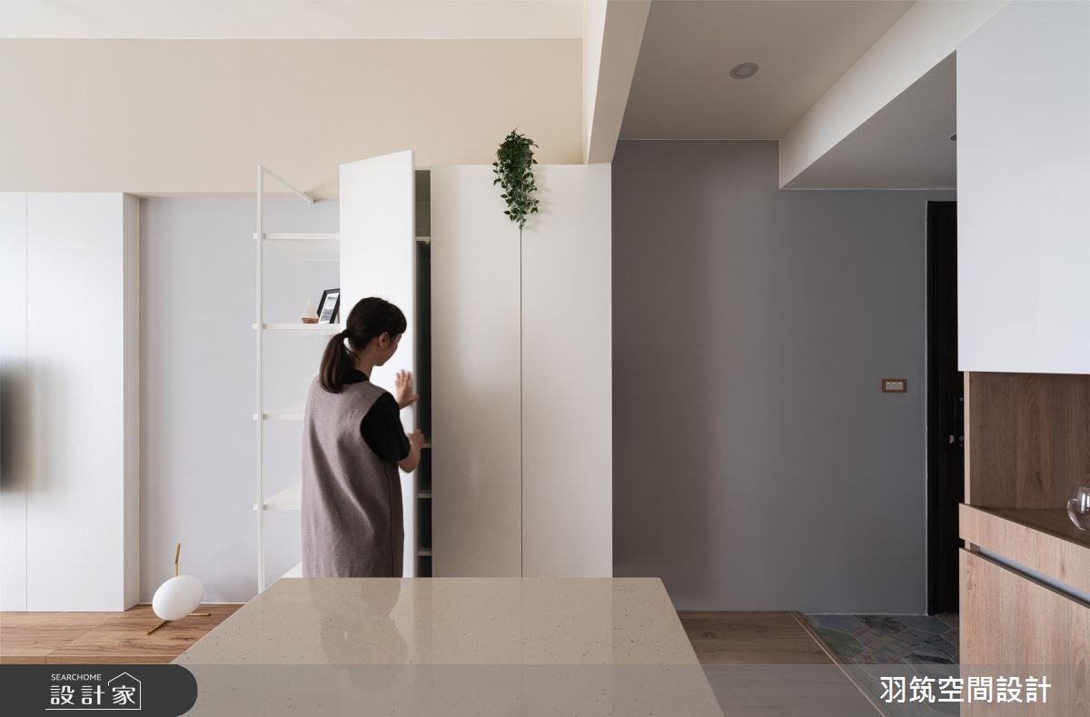 20坪新成屋(5年以下)＿北歐風客廳案例圖片＿羽筑空間設計＿羽筑_22群詳悅之9