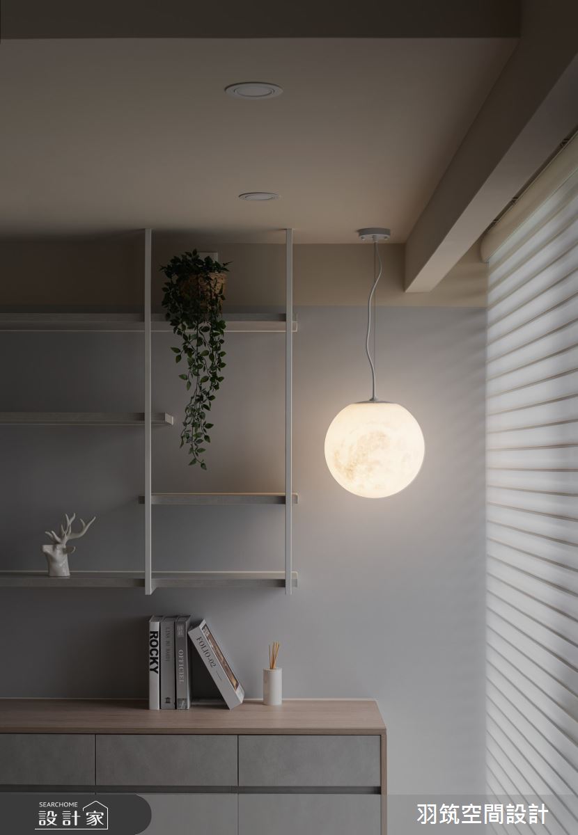 20坪新成屋(5年以下)＿北歐風客廳案例圖片＿羽筑空間設計＿羽筑_22群詳悅之11