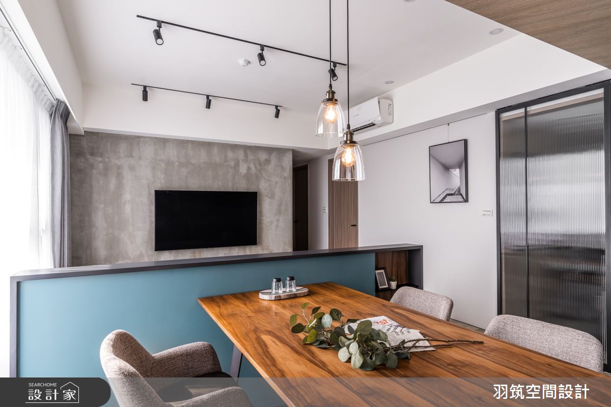 22坪新成屋(5年以下)＿工業風餐廳案例圖片＿羽筑空間設計＿羽筑_23鴻柏織光之3