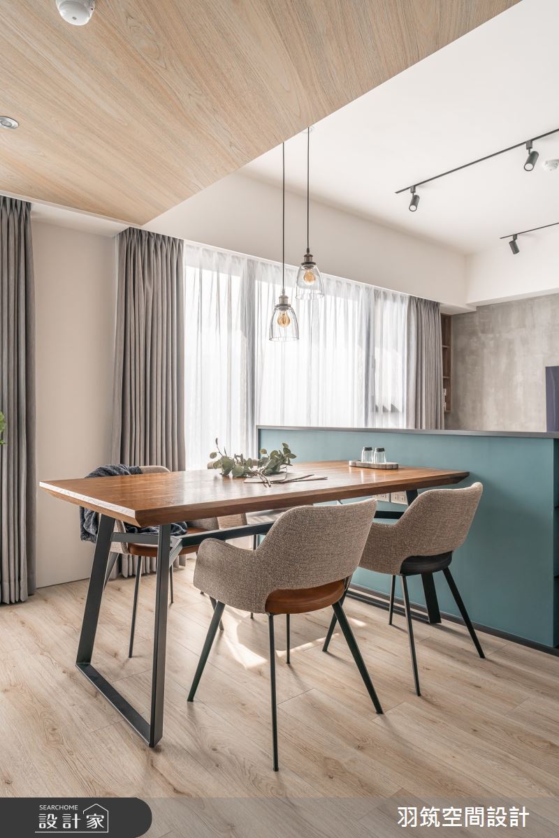 22坪新成屋(5年以下)＿工業風餐廳案例圖片＿羽筑空間設計＿羽筑_23鴻柏織光之10