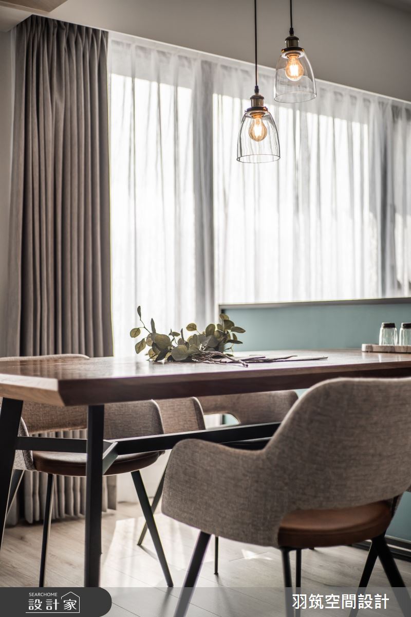22坪新成屋(5年以下)＿工業風餐廳案例圖片＿羽筑空間設計＿羽筑_23鴻柏織光之12