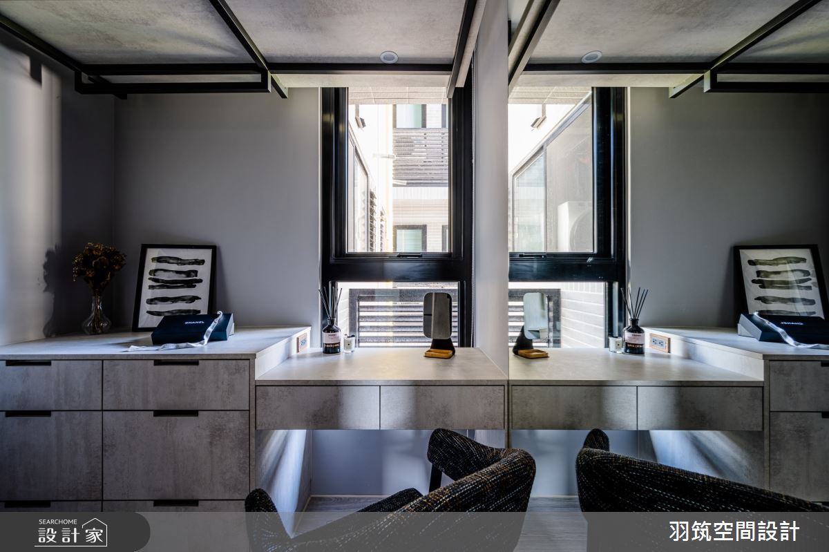 16坪新成屋(5年以下)＿混搭風臥室案例圖片＿羽筑空間設計＿羽筑_25椰林賞之10