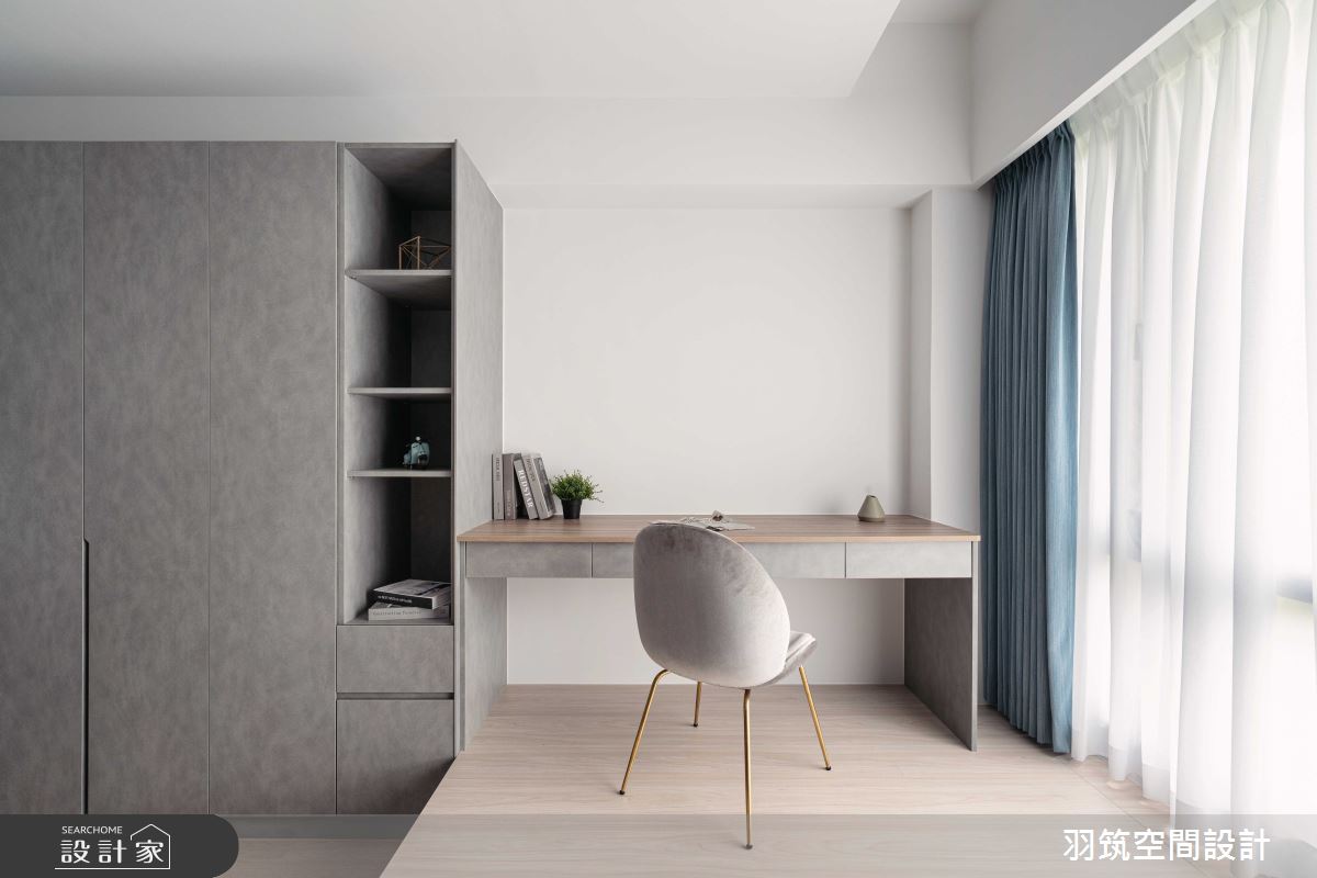 38坪新成屋(5年以下)＿混搭風臥室案例圖片＿羽筑空間設計＿羽筑_28寬璞之10