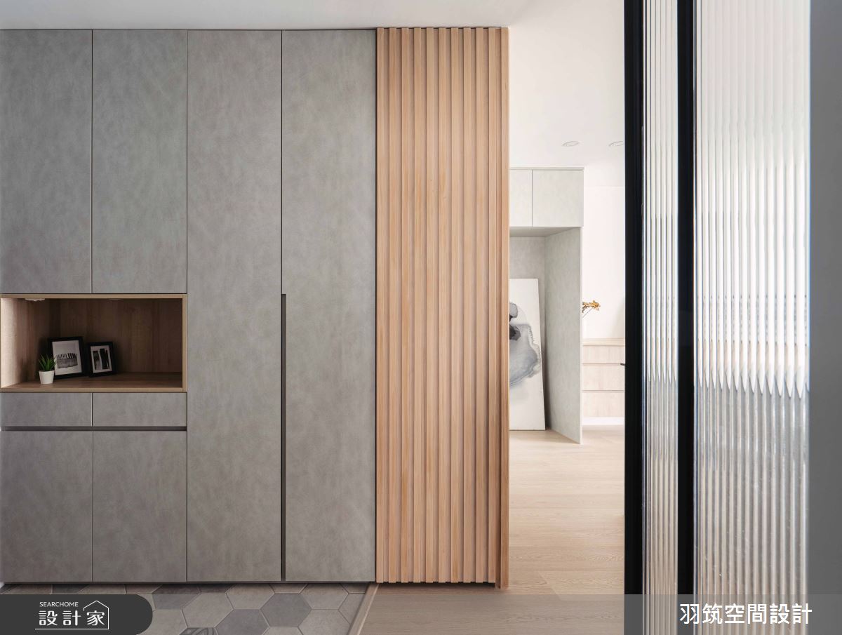 38坪新成屋(5年以下)＿混搭風玄關案例圖片＿羽筑空間設計＿羽筑_28寬璞之12