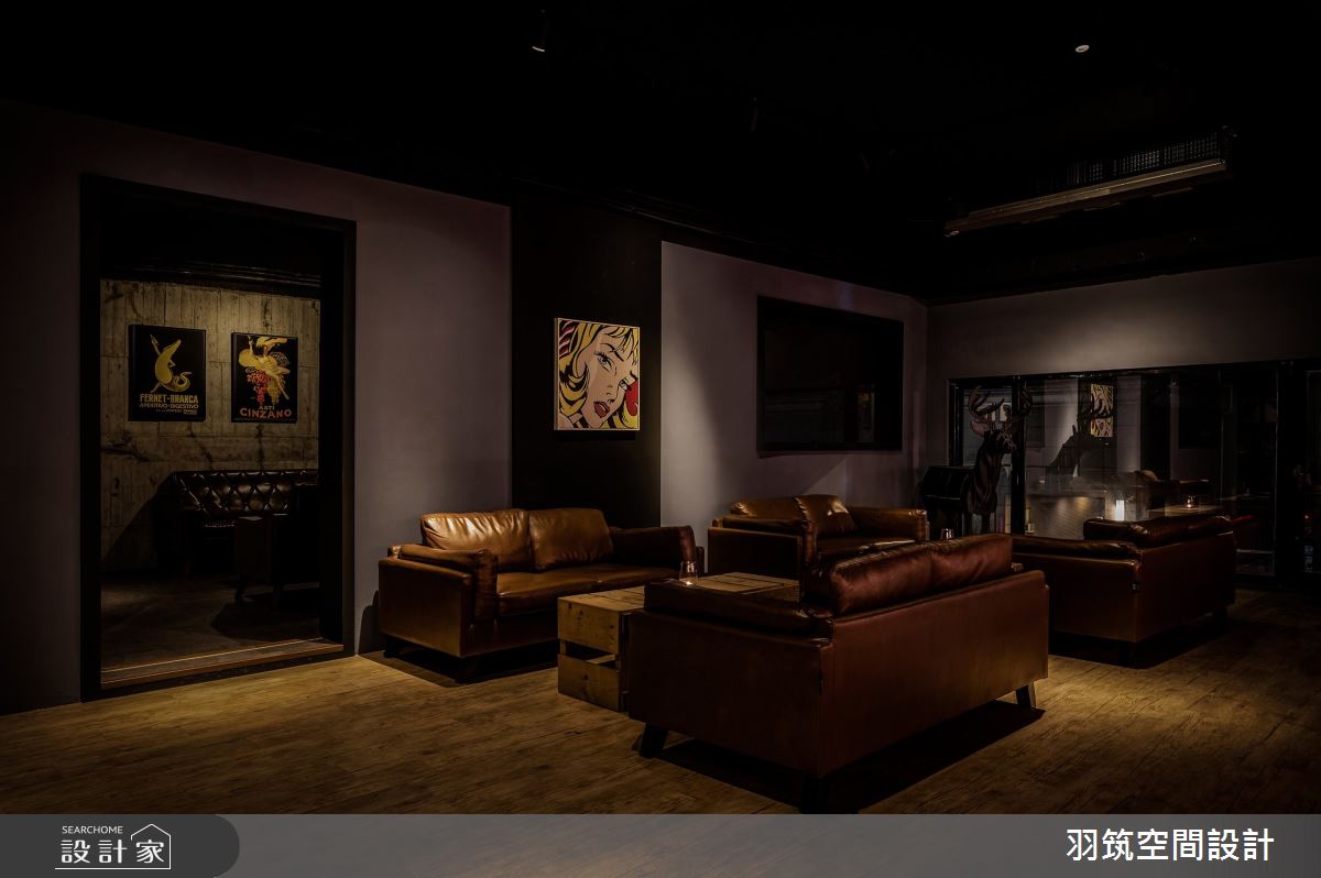 42坪新成屋(5年以下)＿美式風案例圖片＿羽筑空間設計＿羽筑_29Bar Recode之5