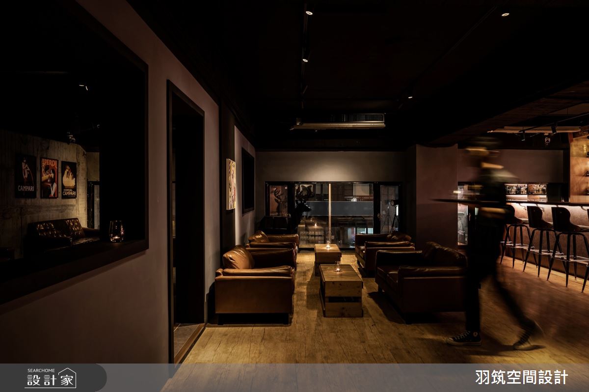 42坪新成屋(5年以下)＿美式風案例圖片＿羽筑空間設計＿羽筑_29Bar Recode之6