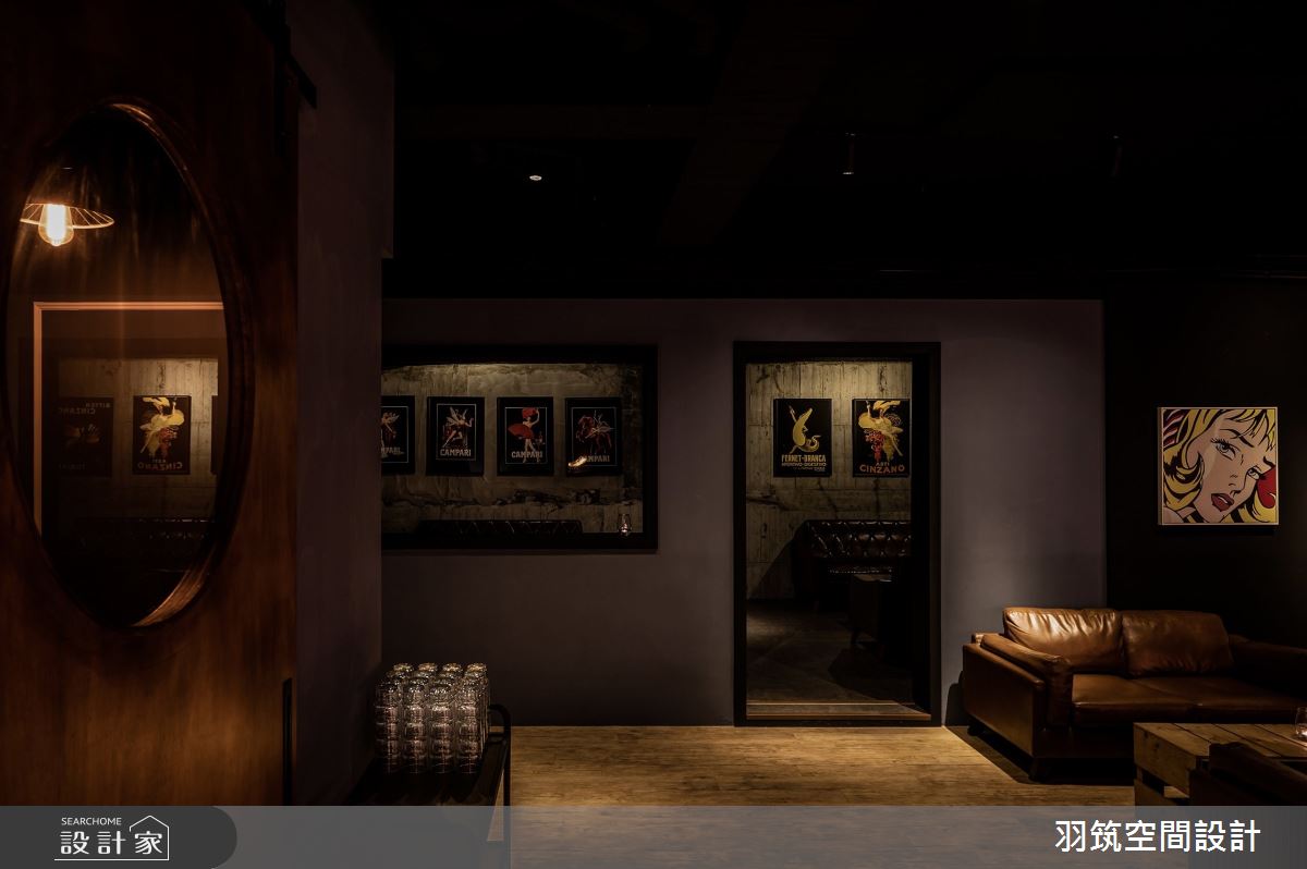 42坪新成屋(5年以下)＿美式風案例圖片＿羽筑空間設計＿羽筑_29Bar Recode之9