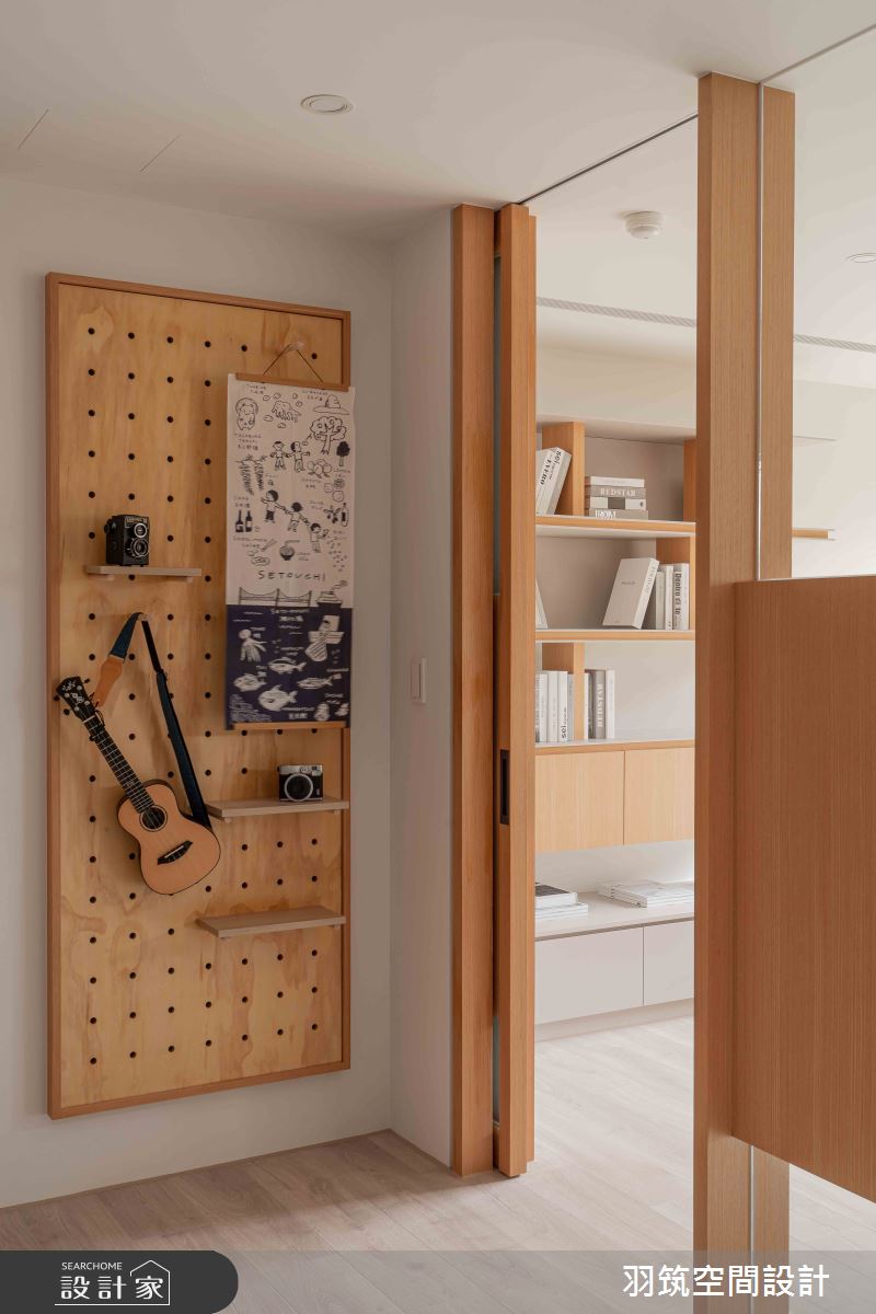 55坪新成屋(5年以下)＿日式無印風書房多功能室案例圖片＿羽筑空間設計＿羽筑_31台北大之25