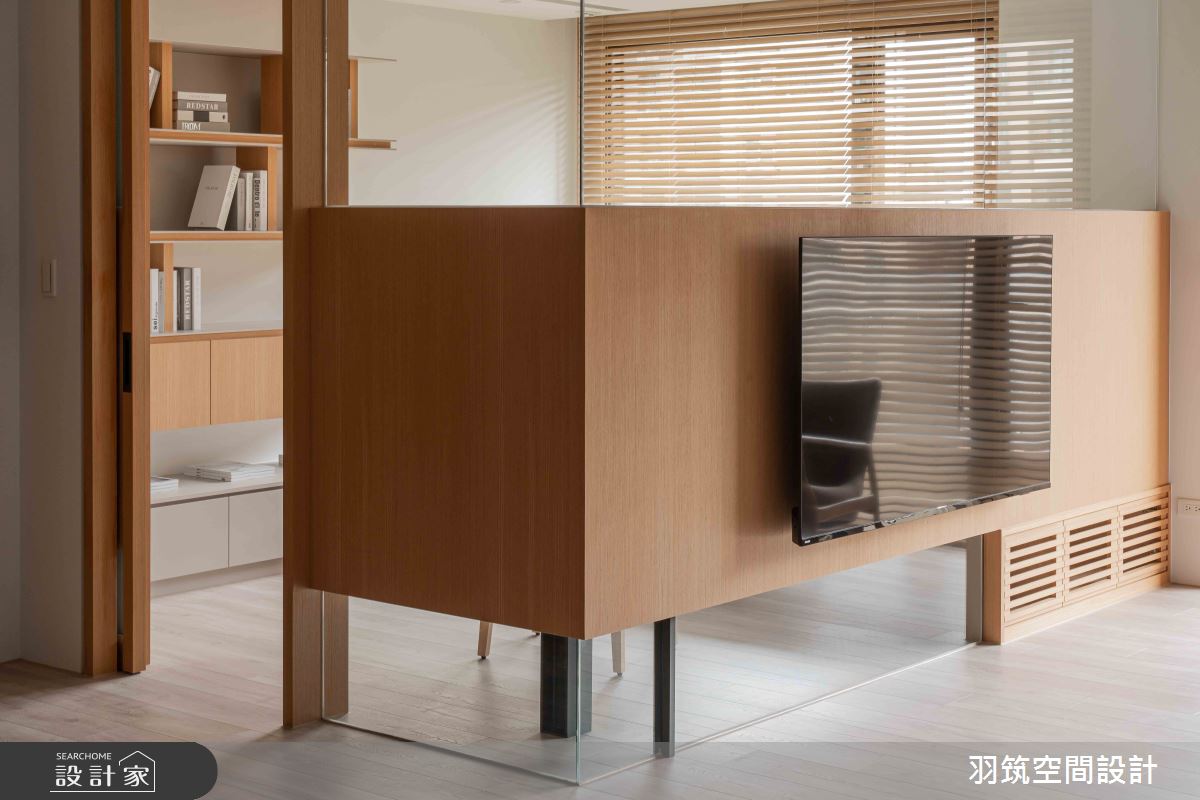 55坪新成屋(5年以下)＿日式無印風客廳案例圖片＿羽筑空間設計＿羽筑_31台北大之27