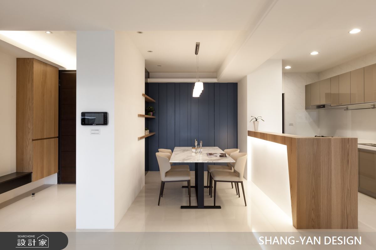 30坪新成屋(5年以下)＿北歐風餐廳案例圖片＿上硯空間建築＿上硯_人文質感清新宅之10