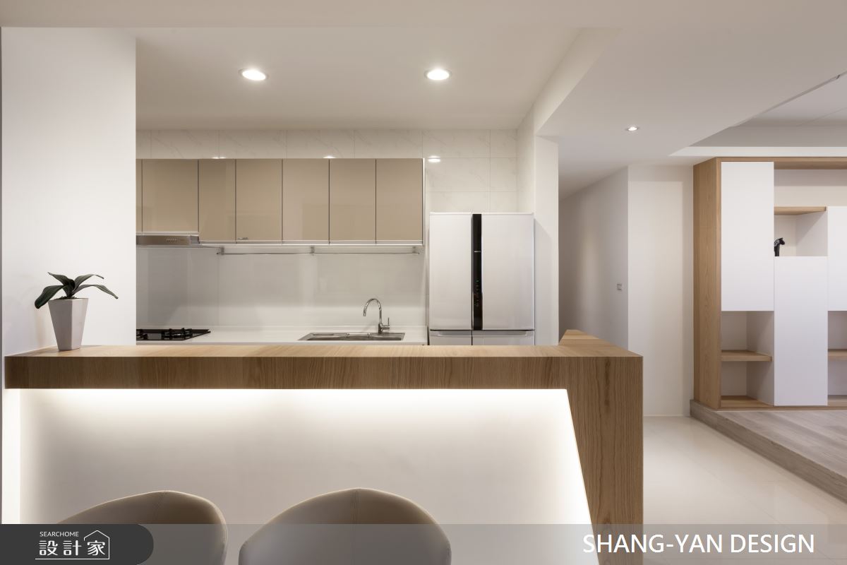 30坪新成屋(5年以下)＿北歐風客廳案例圖片＿上硯空間建築＿上硯_人文質感清新宅之12