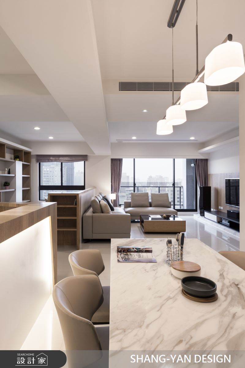 30坪新成屋(5年以下)＿北歐風餐廳案例圖片＿上硯空間建築＿上硯_人文質感清新宅之15