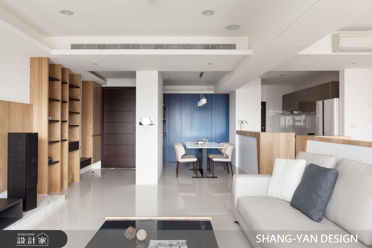 30坪新成屋(5年以下)＿北歐風客廳案例圖片＿上硯空間建築＿上硯_人文質感清新宅之20