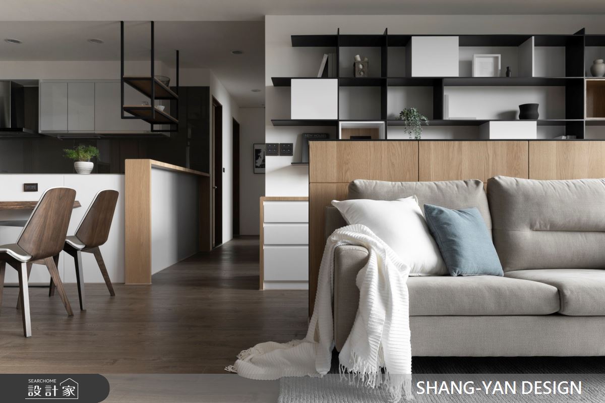 57坪預售屋＿混搭風客廳案例圖片＿上硯空間建築＿上硯_生生不息之2