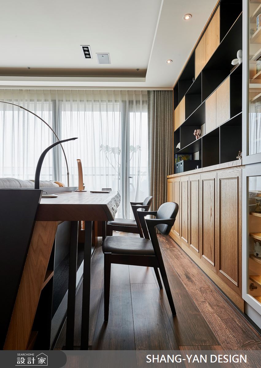 41坪新成屋(5年以下)＿北歐風工作區案例圖片＿上硯空間建築＿上硯_品味空間之10
