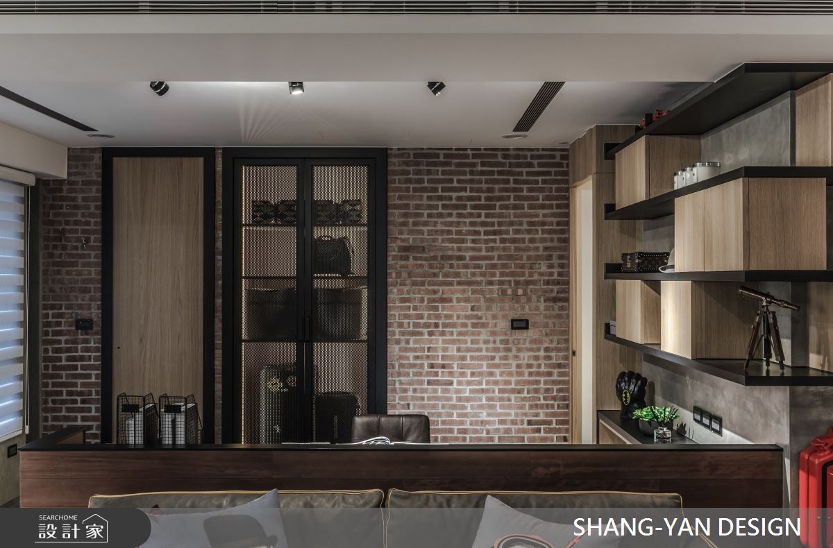 30坪新成屋(5年以下)＿工業風客廳案例圖片＿上硯空間建築＿上硯_醇沐軌跡之3