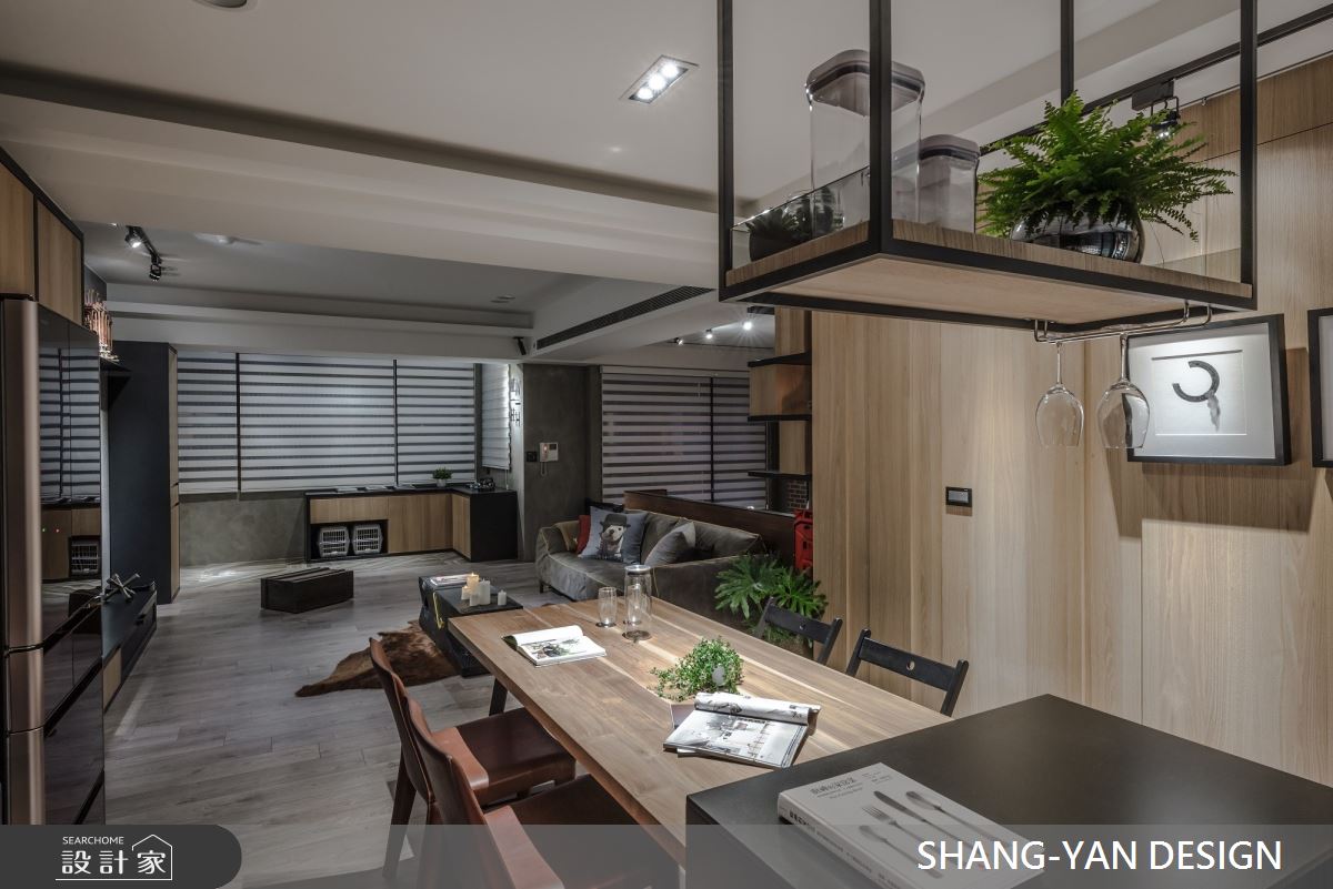 30坪新成屋(5年以下)＿工業風餐廳案例圖片＿上硯空間建築＿上硯_醇沐軌跡之11