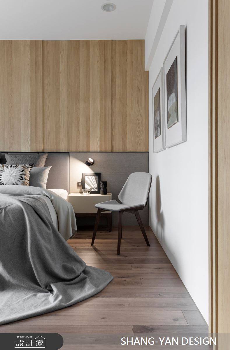 30坪新成屋(5年以下)＿北歐風臥室案例圖片＿上硯空間建築＿上硯_靜 謐之13