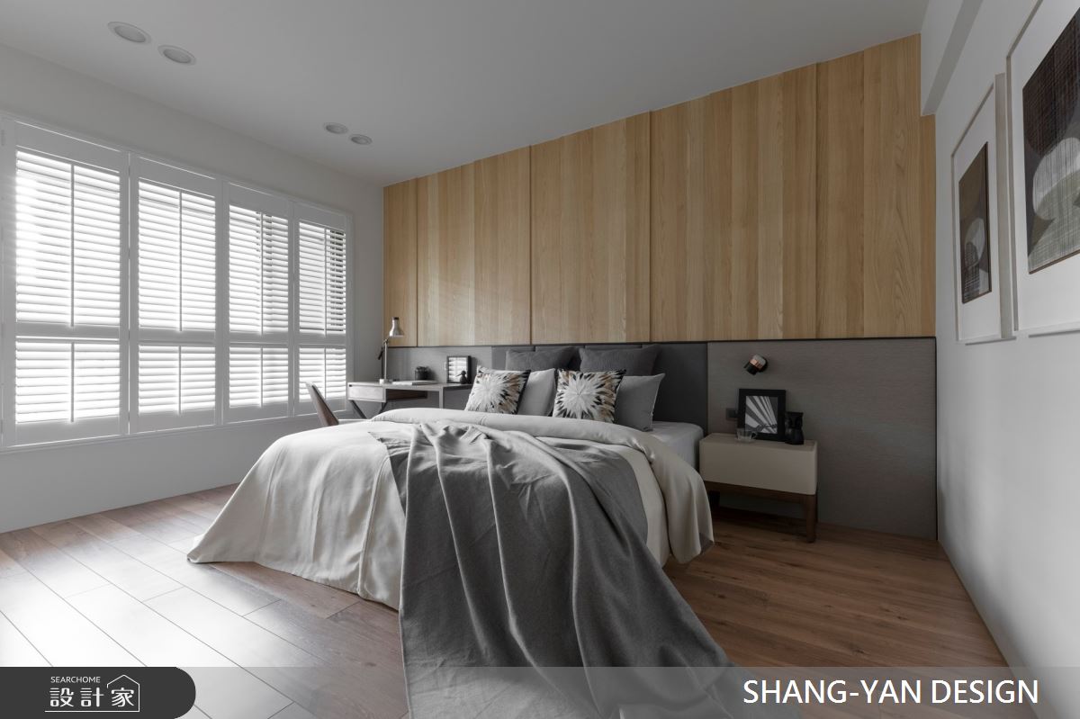 30坪新成屋(5年以下)＿北歐風臥室案例圖片＿上硯空間建築＿上硯_靜 謐之14