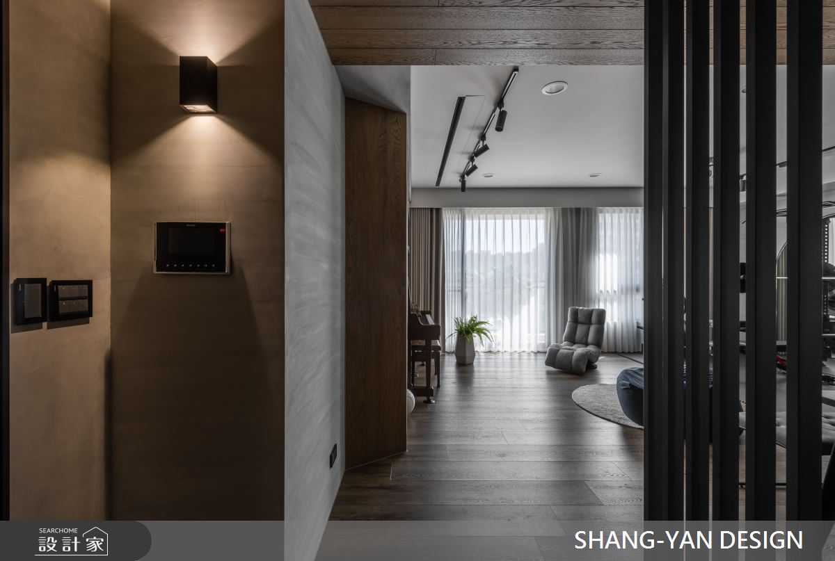 30坪新成屋(5年以下)＿現代風玄關案例圖片＿上硯空間建築＿上硯_游心之所之1