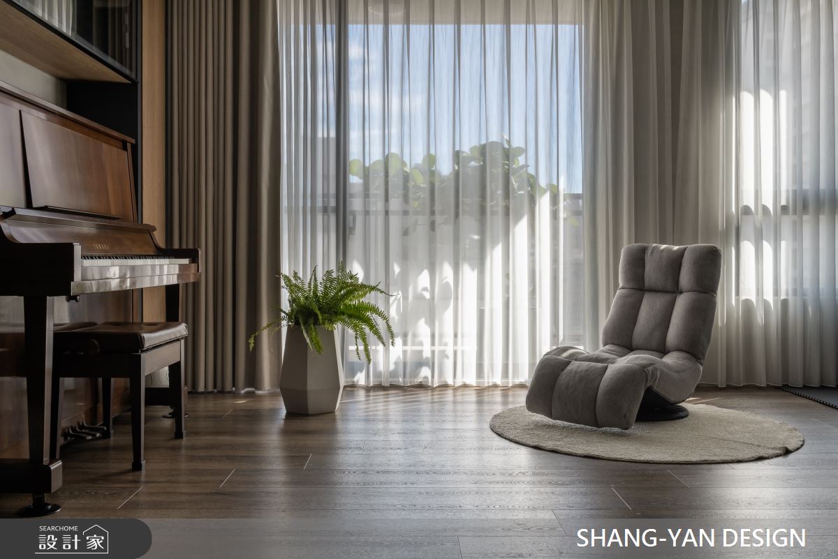 30坪新成屋(5年以下)＿現代風客廳案例圖片＿上硯空間建築＿上硯_游心之所之9