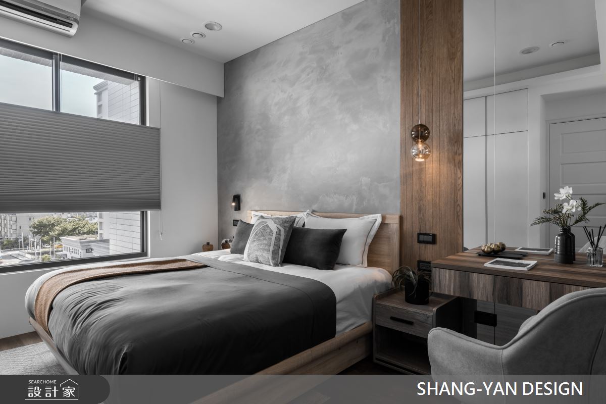 30坪新成屋(5年以下)＿現代風臥室案例圖片＿上硯空間建築＿上硯_游心之所之19