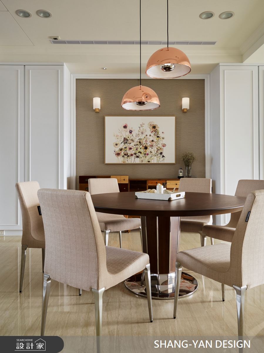 75坪新成屋(5年以下)＿現代風餐廳案例圖片＿上硯空間建築＿上硯_美式x優雅之13