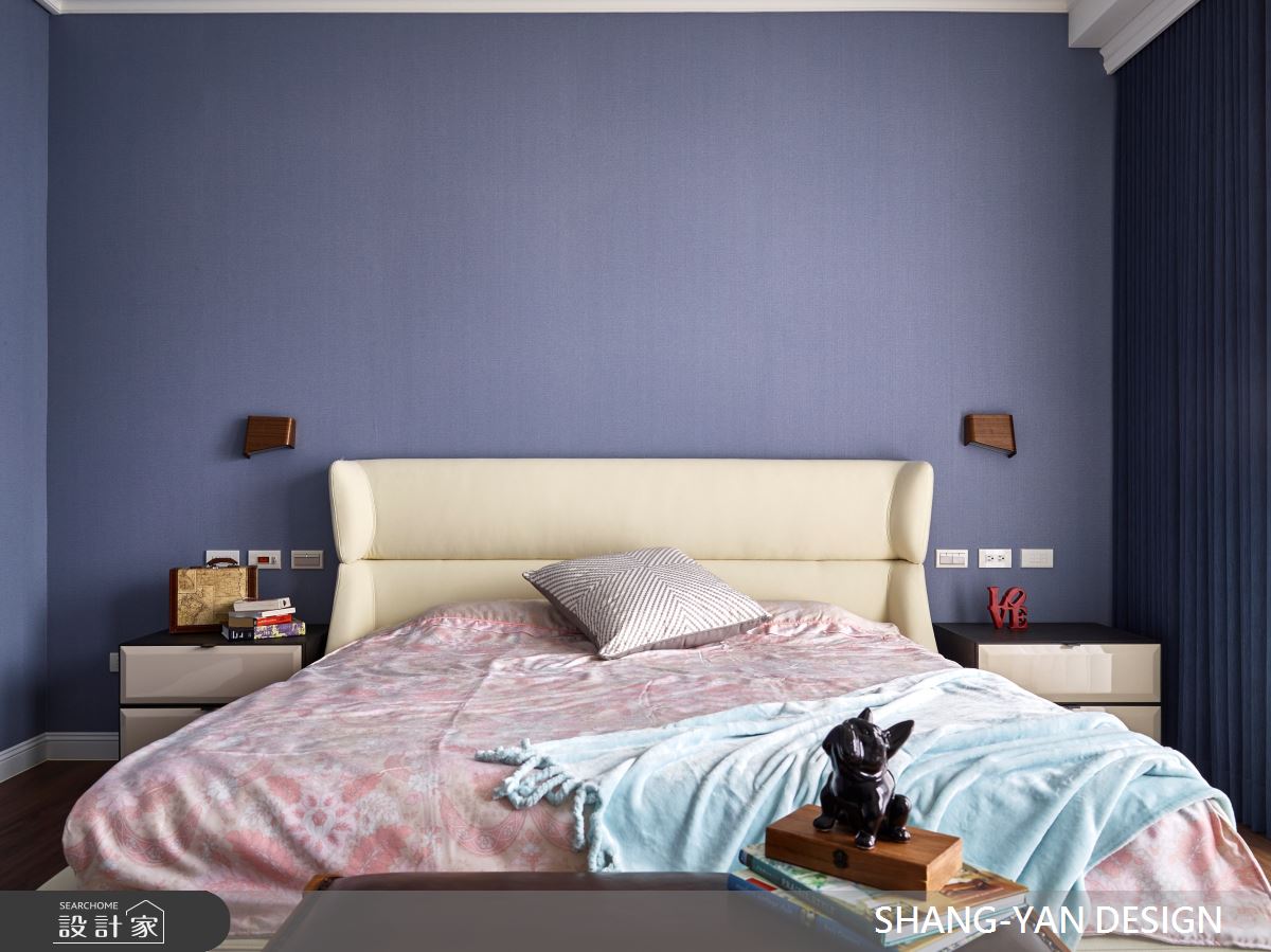 75坪新成屋(5年以下)＿現代風臥室案例圖片＿上硯空間建築＿上硯_美式x優雅之20