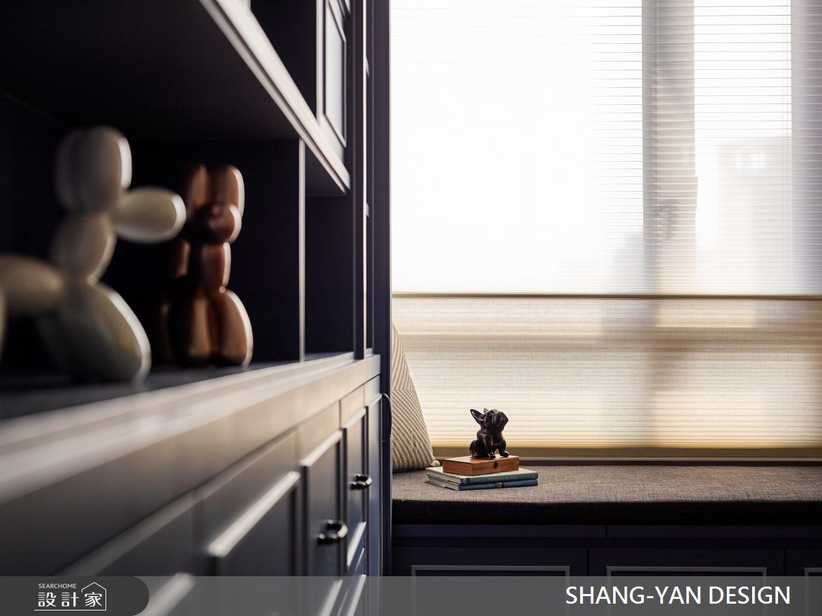 75坪新成屋(5年以下)＿現代風書房案例圖片＿上硯空間建築＿上硯_美式x優雅之17