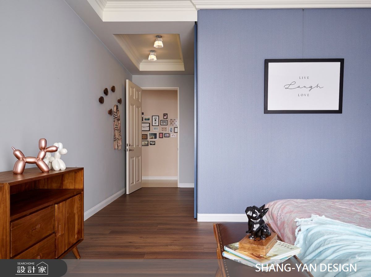 75坪新成屋(5年以下)＿現代風臥室案例圖片＿上硯空間建築＿上硯_美式x優雅之19