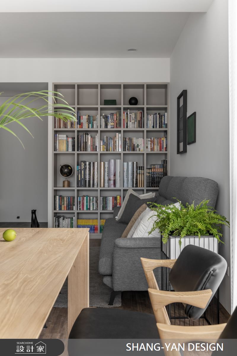 40坪新成屋(5年以下)＿現代日式風客廳餐廳案例圖片＿上硯空間建築＿上硯_悠境之7