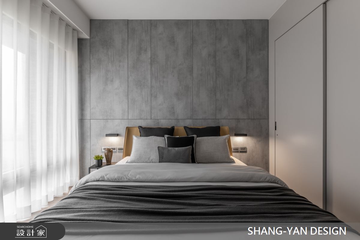 40坪新成屋(5年以下)＿現代日式風臥室案例圖片＿上硯空間建築＿上硯_悠境之17