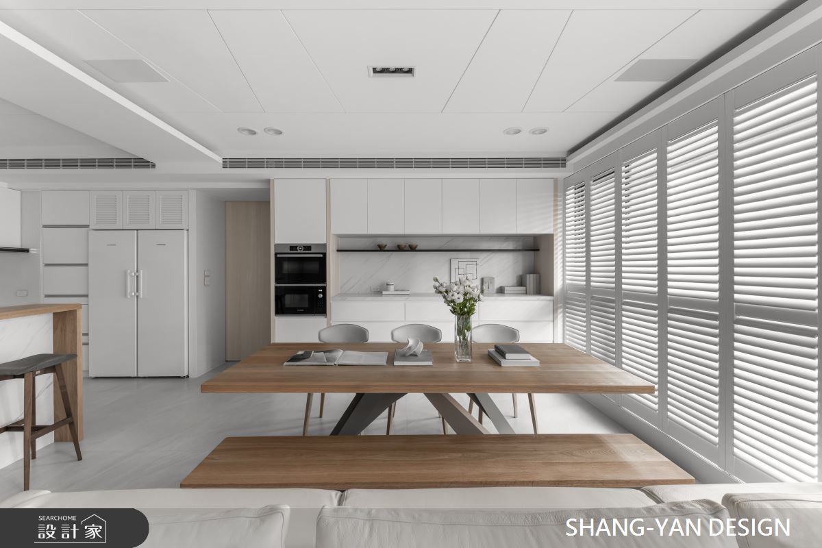 60坪老屋(16~30年)＿現代風餐廳案例圖片＿上硯空間建築＿上硯_獨特純淨之11