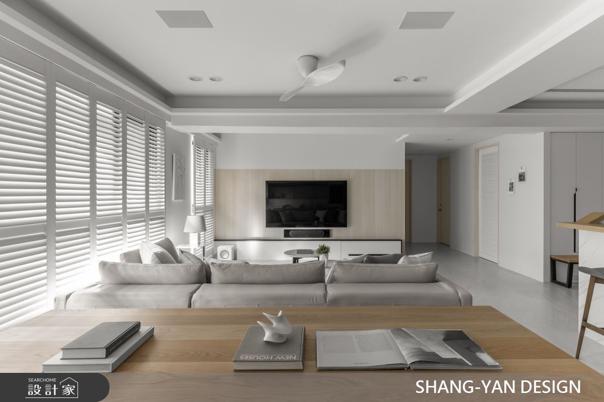 60坪老屋(16~30年)＿現代風客廳餐廳案例圖片＿上硯空間建築＿上硯_獨特純淨之10