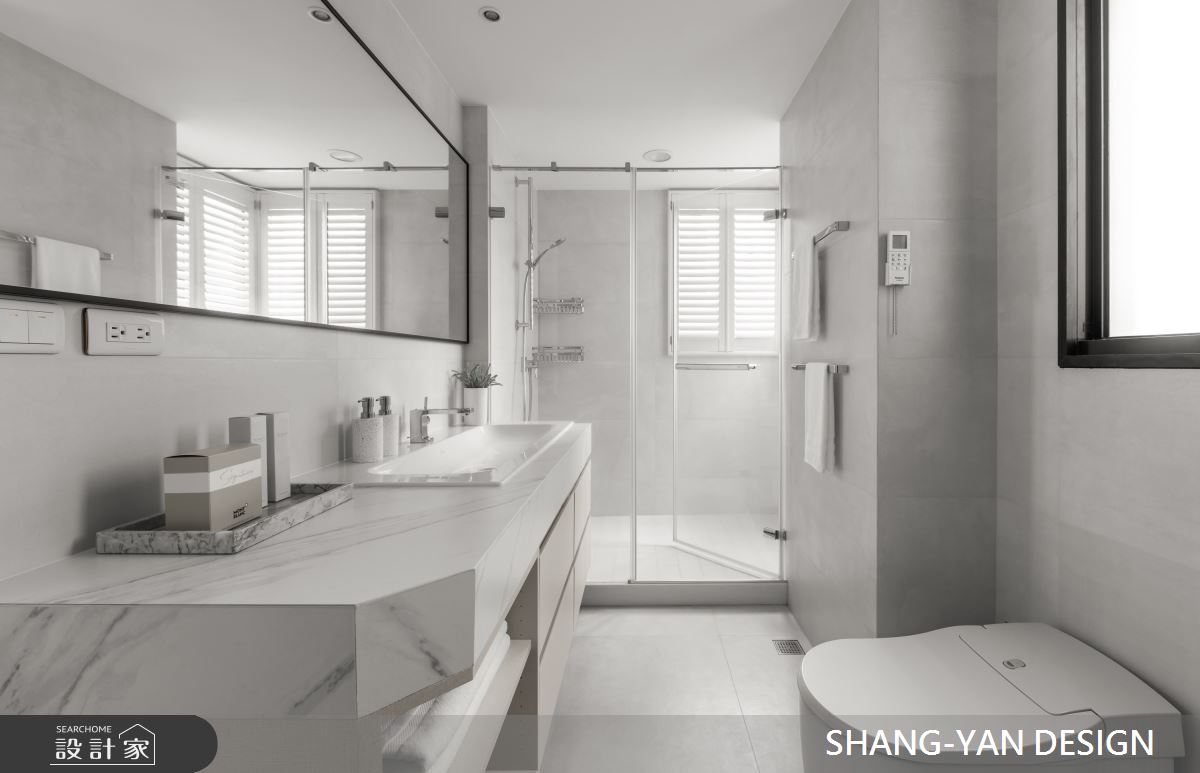 60坪老屋(16~30年)＿現代風浴室案例圖片＿上硯空間建築＿上硯_獨特純淨之19