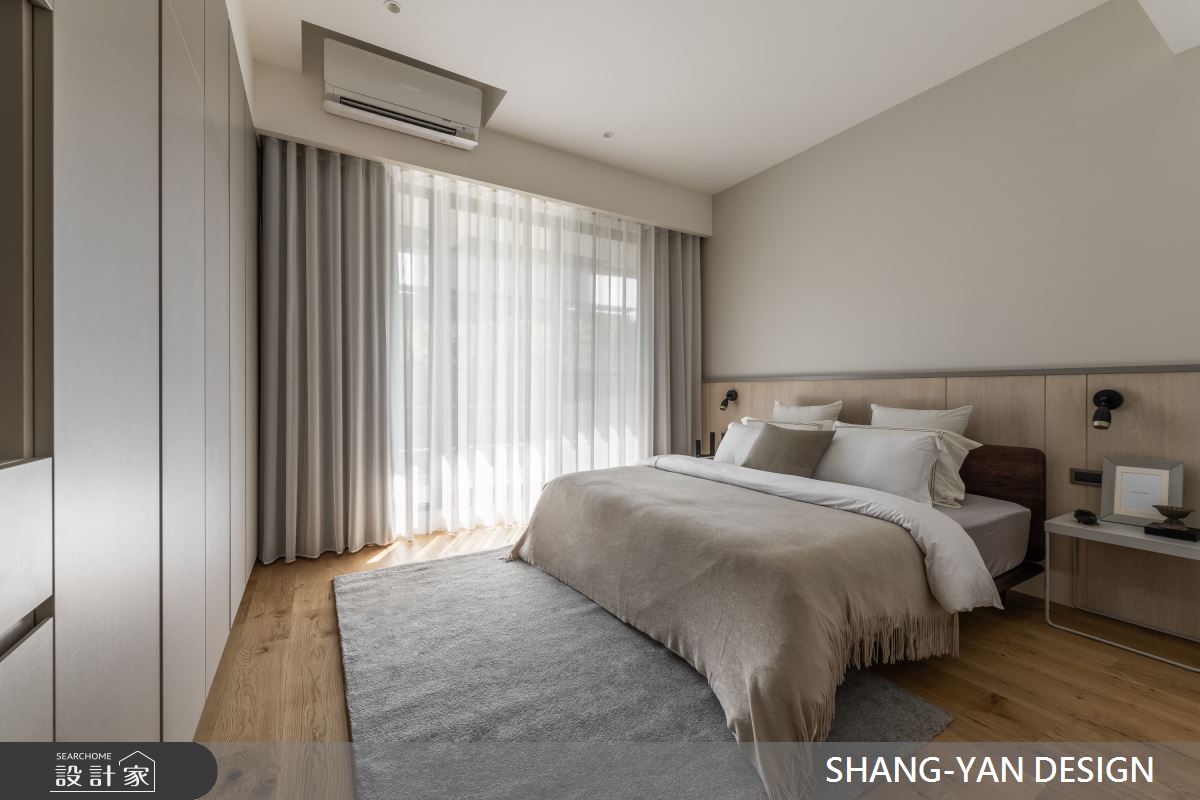 50坪新成屋(5年以下)＿現代風臥室案例圖片＿上硯空間建築＿上硯_境之18