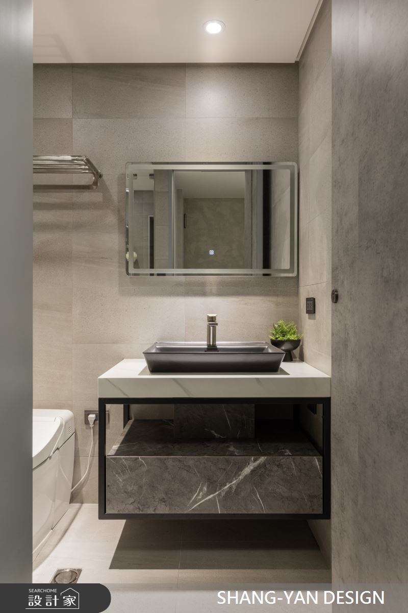 55坪毛胚屋＿現代風浴室案例圖片＿上硯空間建築＿上硯_極致之22