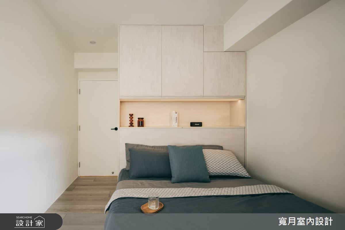 28坪老屋(31~40年)＿現代北歐風臥室案例圖片＿寬月室內裝修設計股份有限公司＿寬月_2｜恬靜·沐光·純粹之10